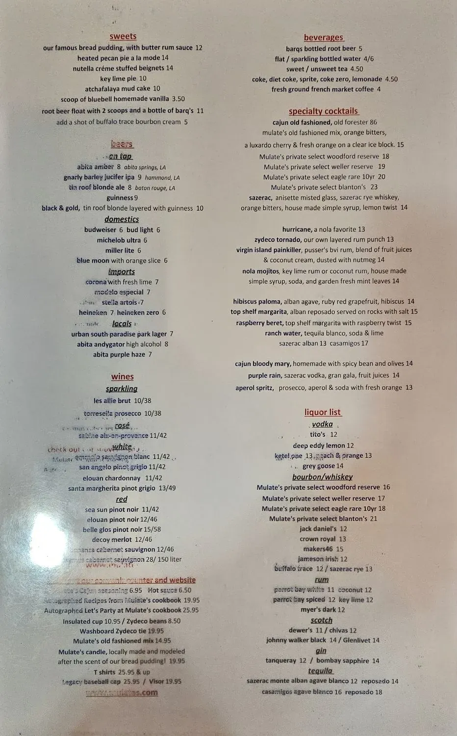 Menu 4