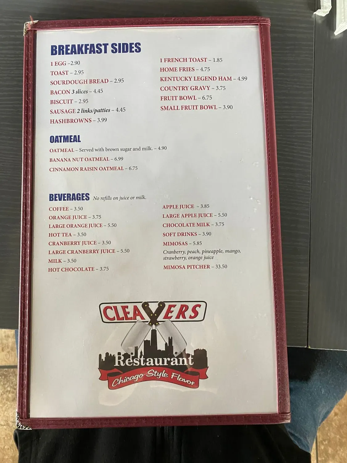 Menu 6