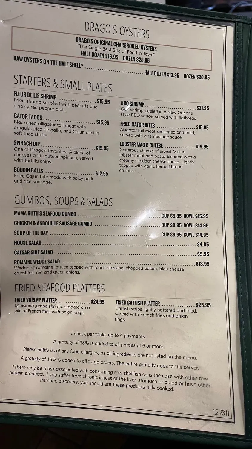 Menu 4