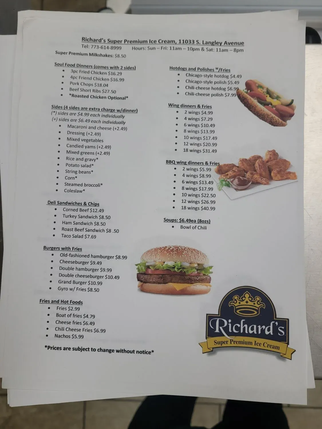 Menu 3