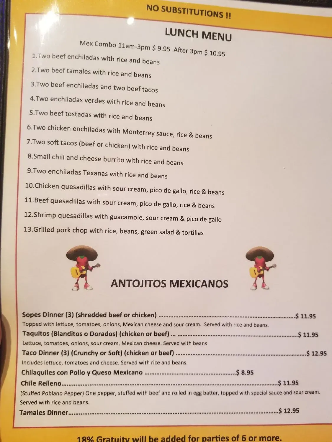 Menu 3