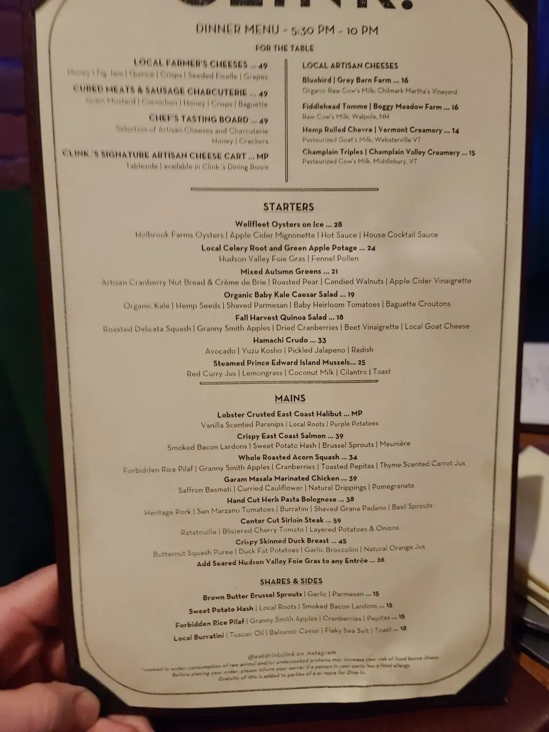 Menu 6