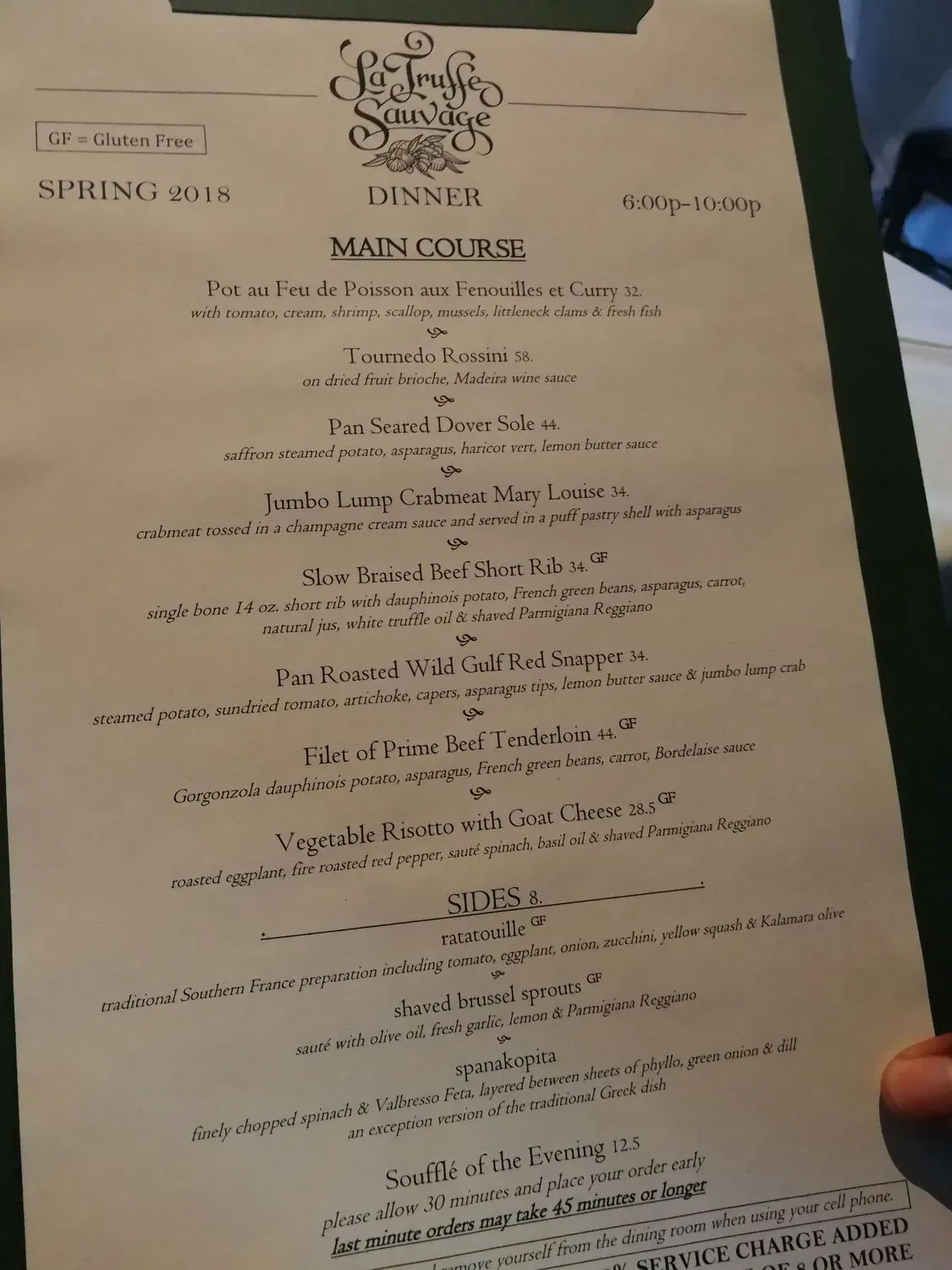 Menu 6