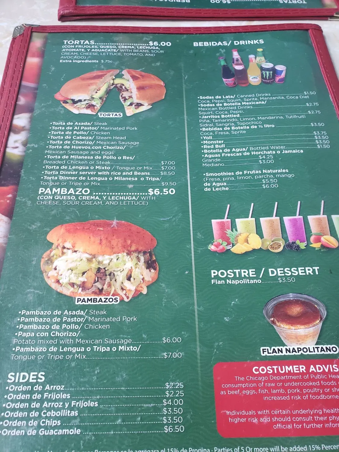 Menu 4