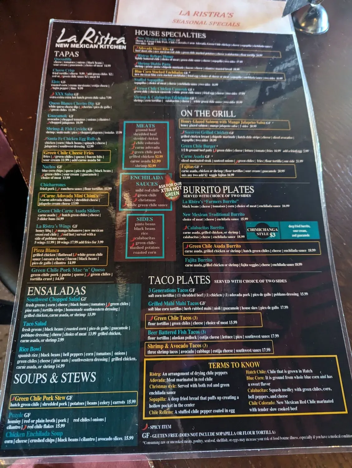 Menu 4