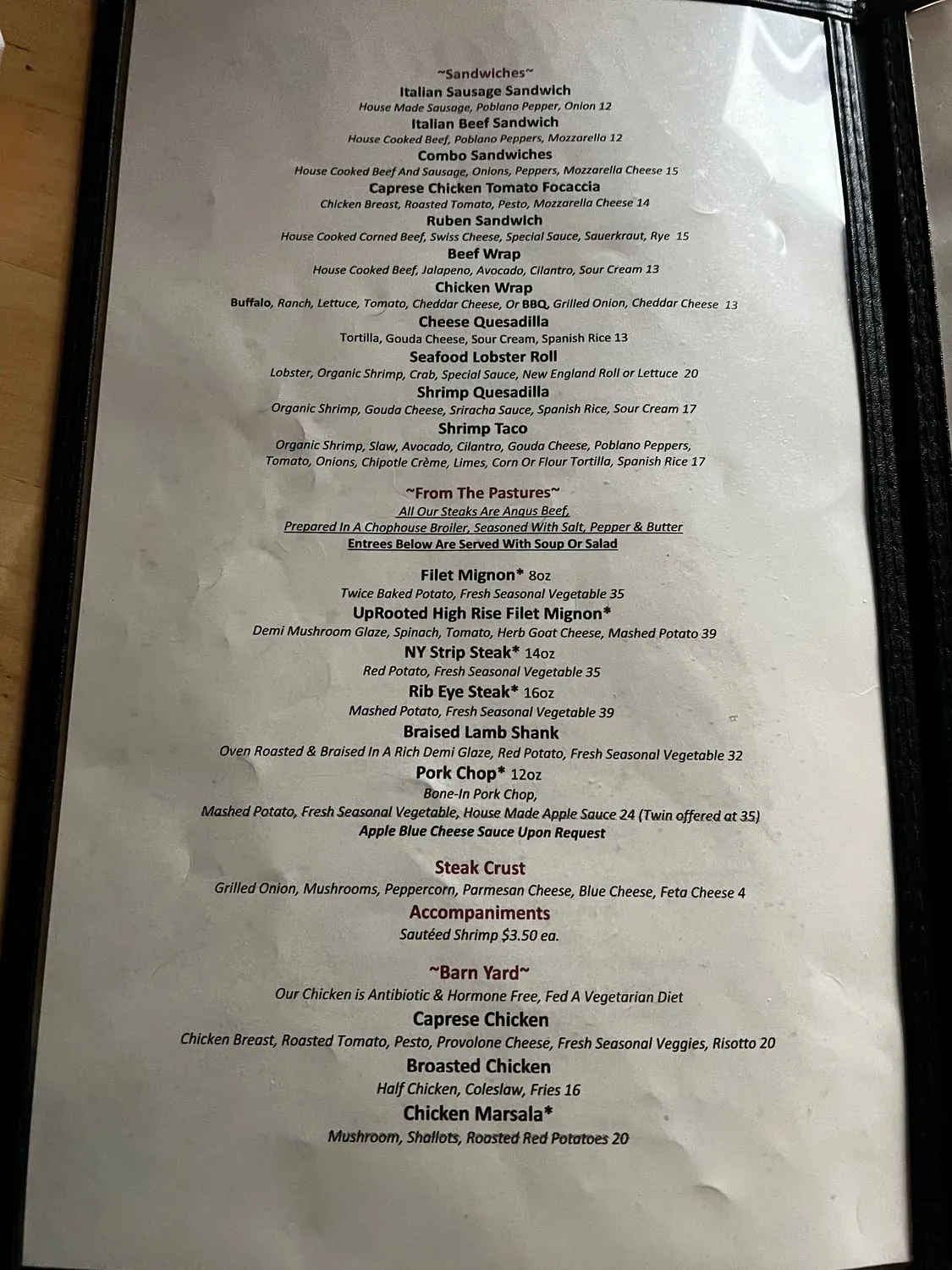 Menu 3