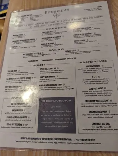 Menu 6