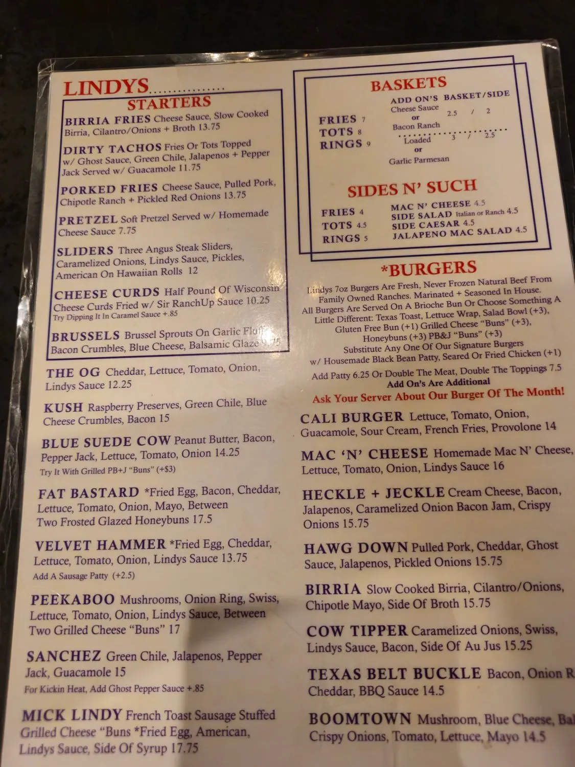 Menu 6