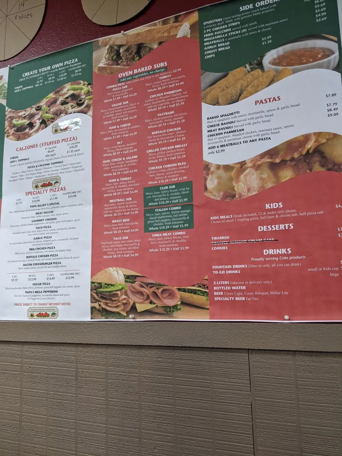 Menu 4