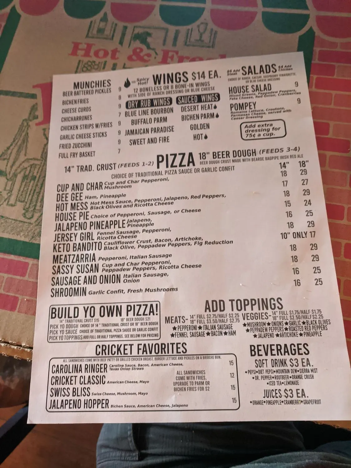 Menu 6