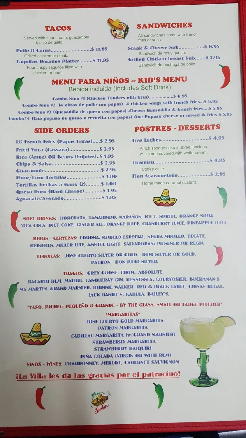 Menu 6