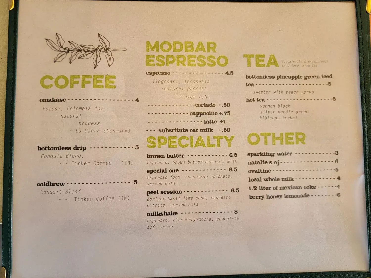 Menu 4