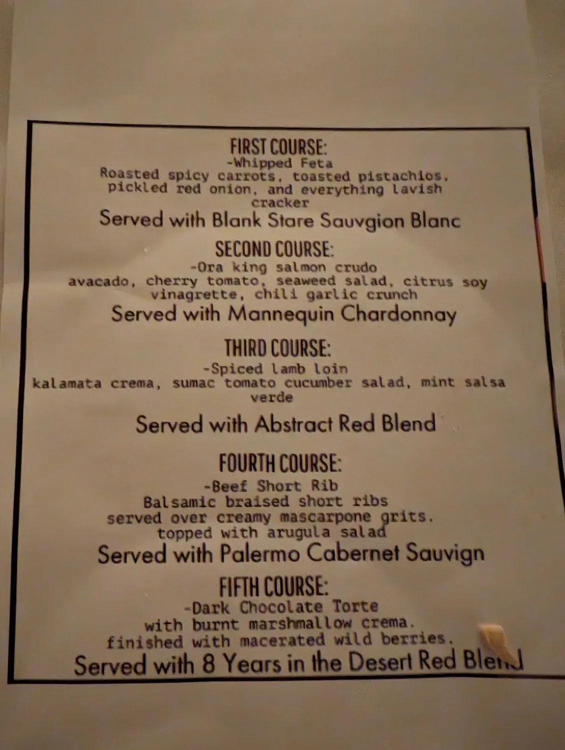 Menu 3