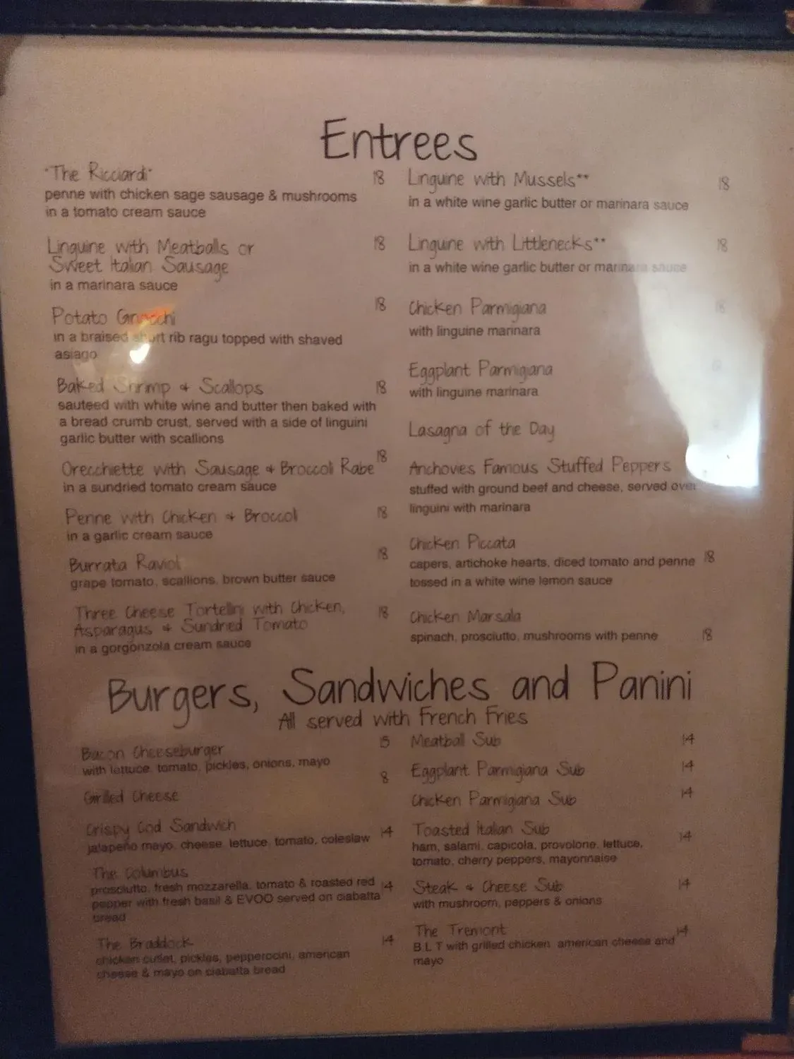 Menu 6