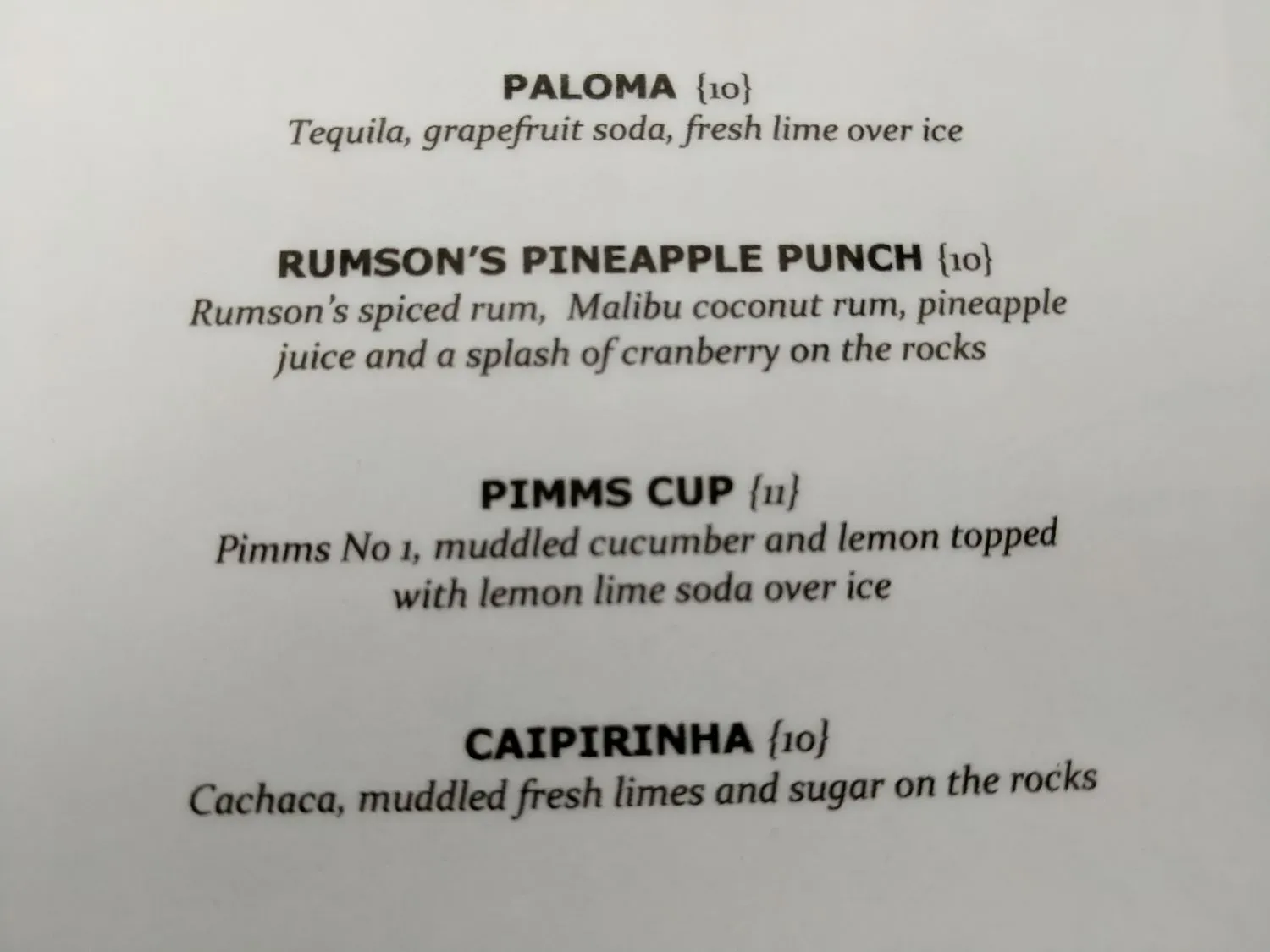 Menu 4