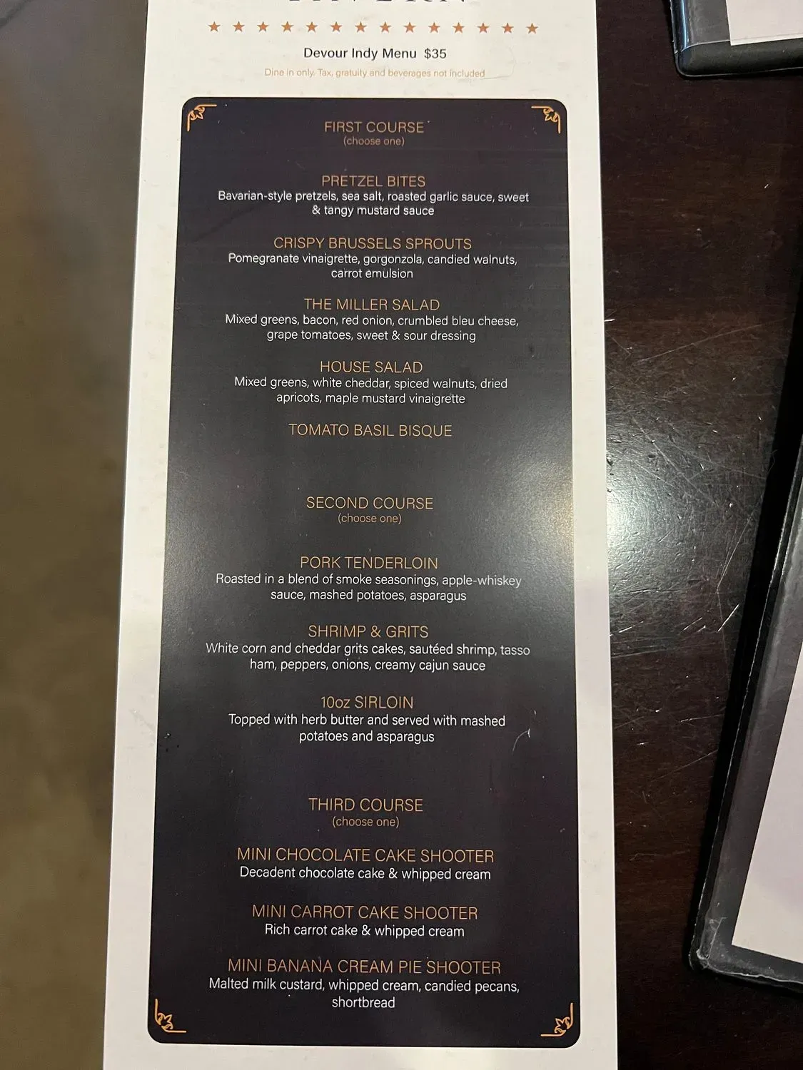 Menu 4