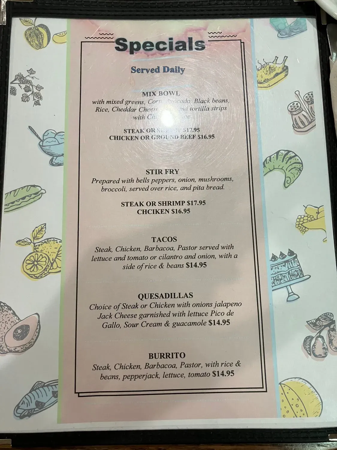 Menu 3