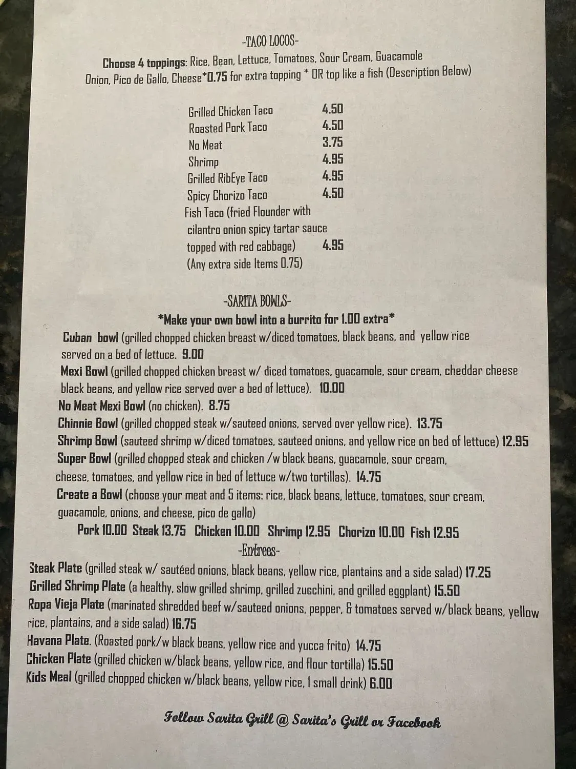 Menu 3