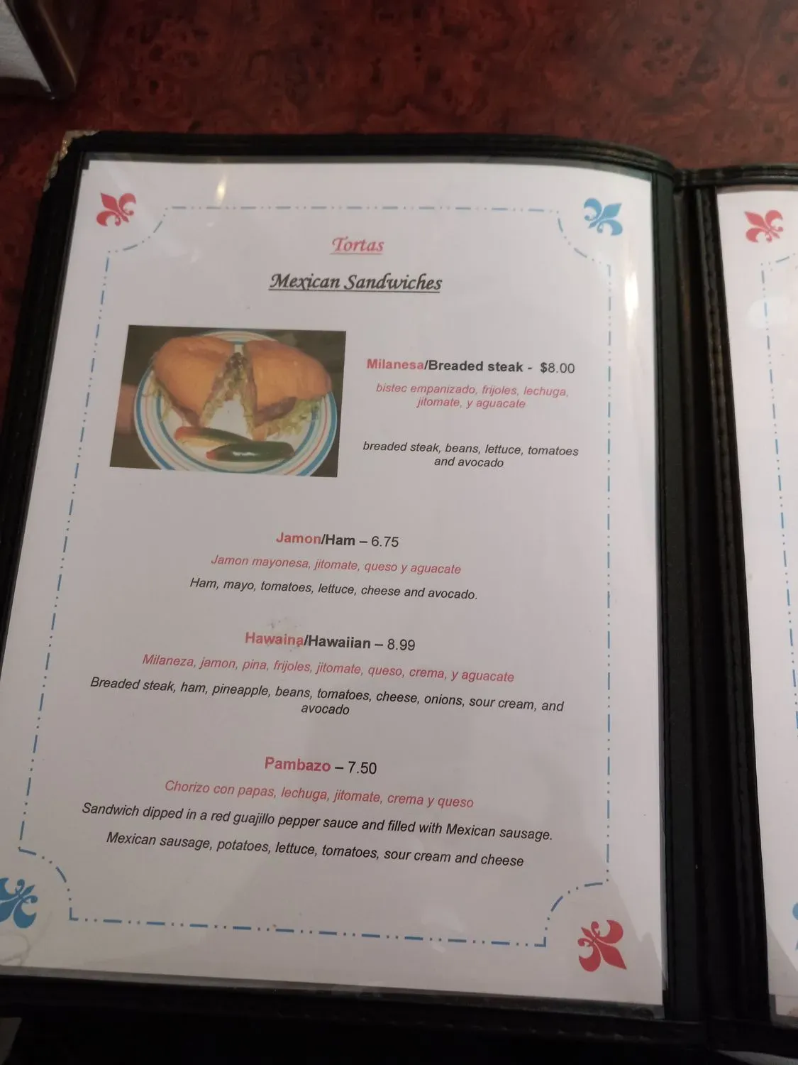 Menu 3