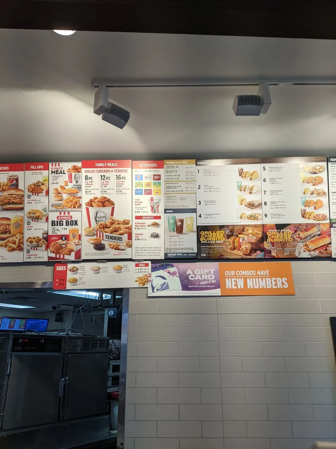 KFC Menu - Updated November 2025