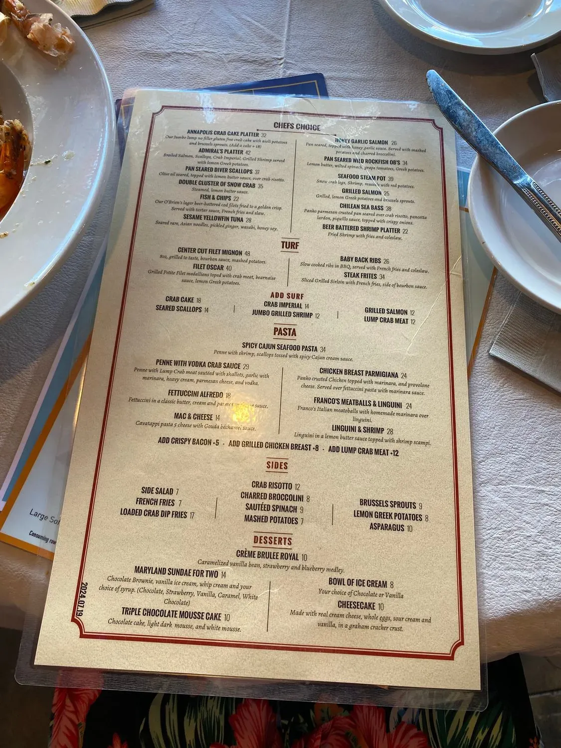 Menu 6