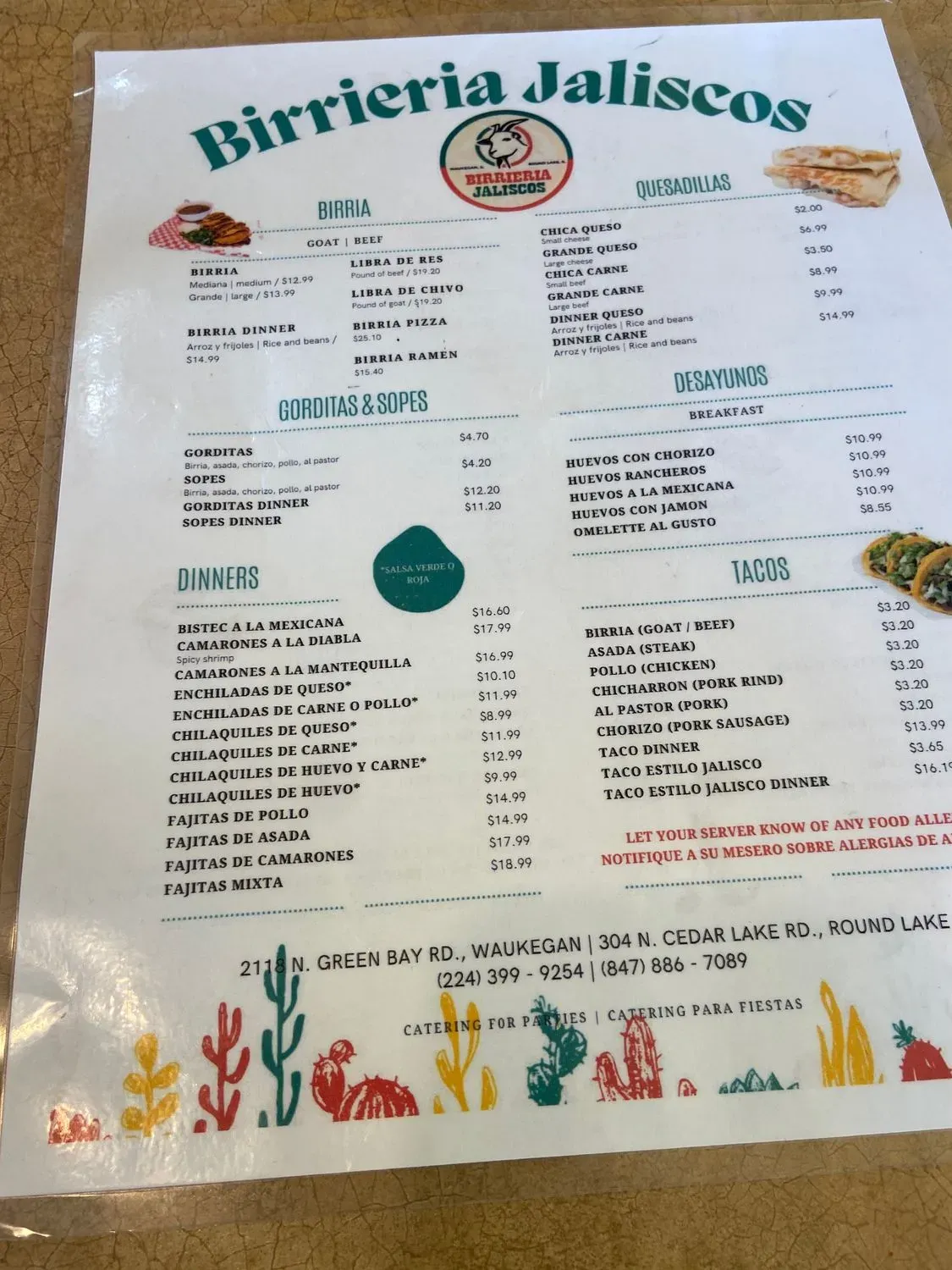 Menu 4