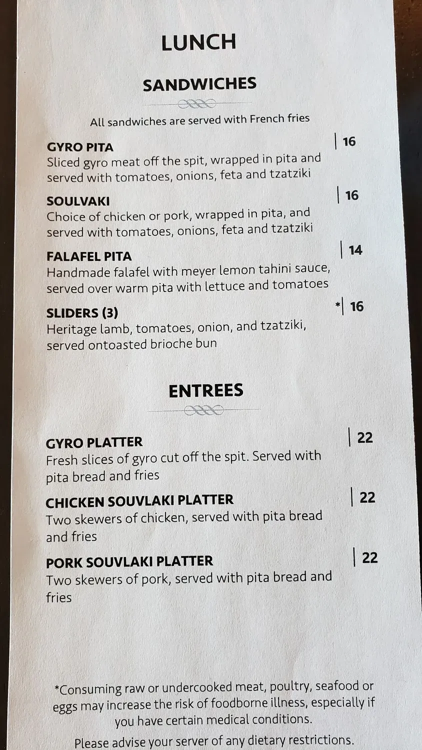 Menu 4