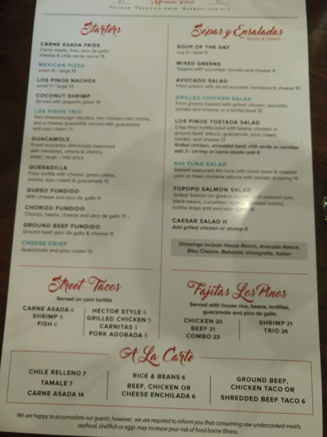 Menu 3