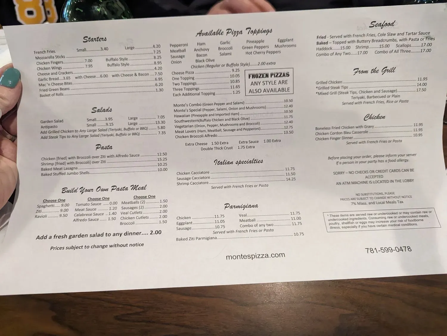 Menu 4