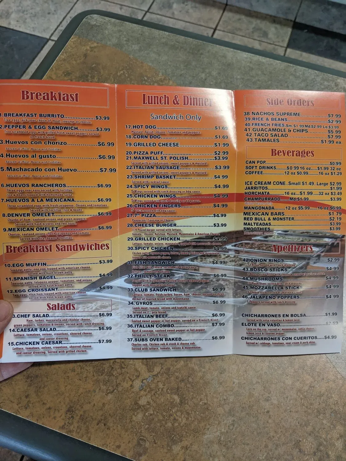 Menu 3