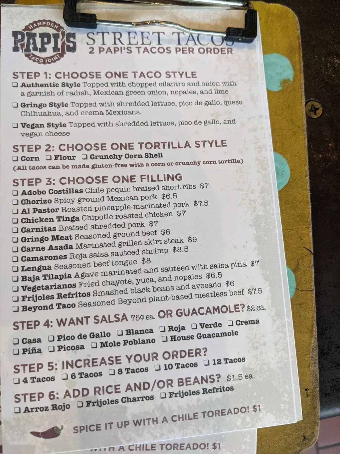 Menu 4