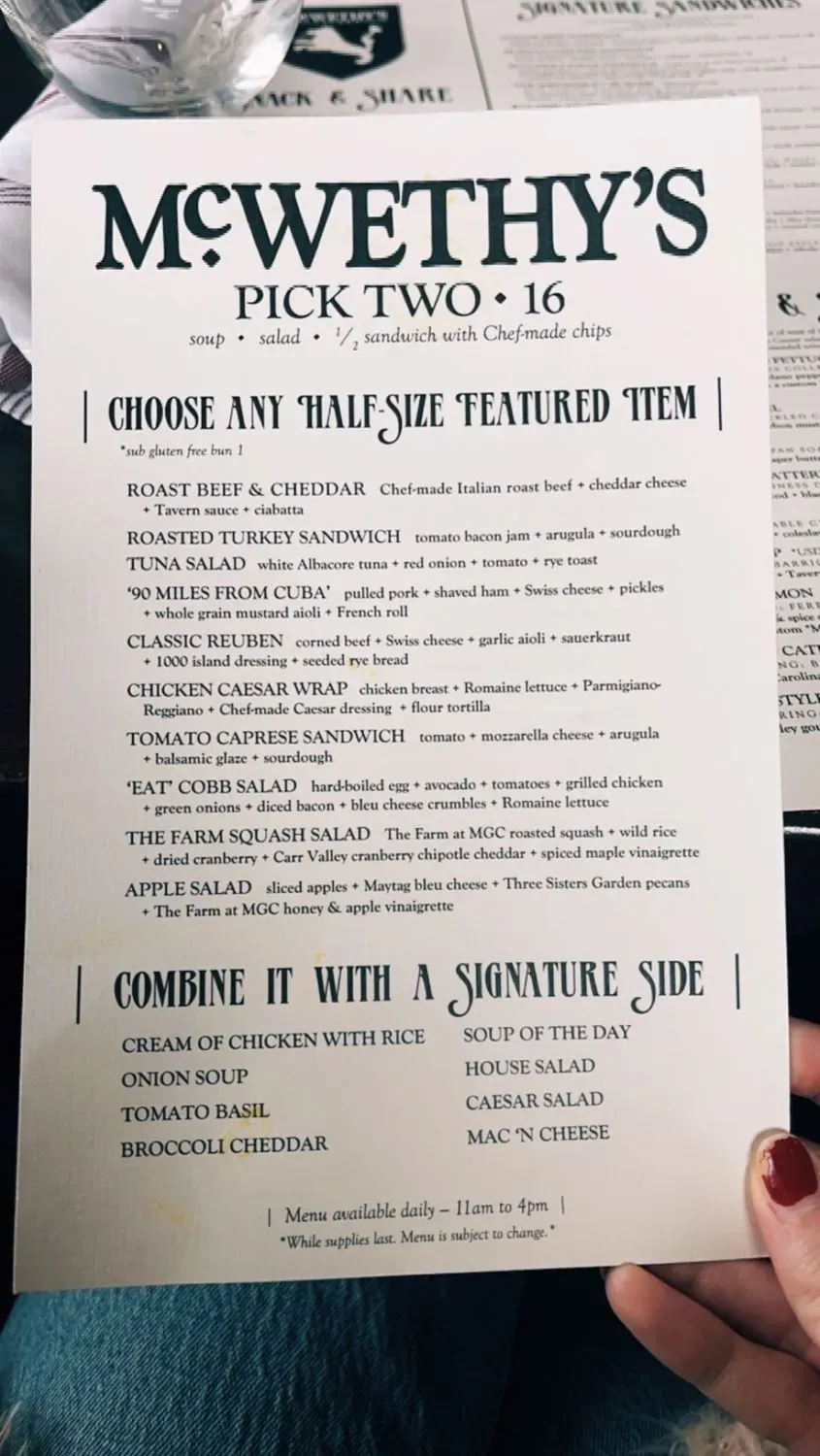 Menu 6