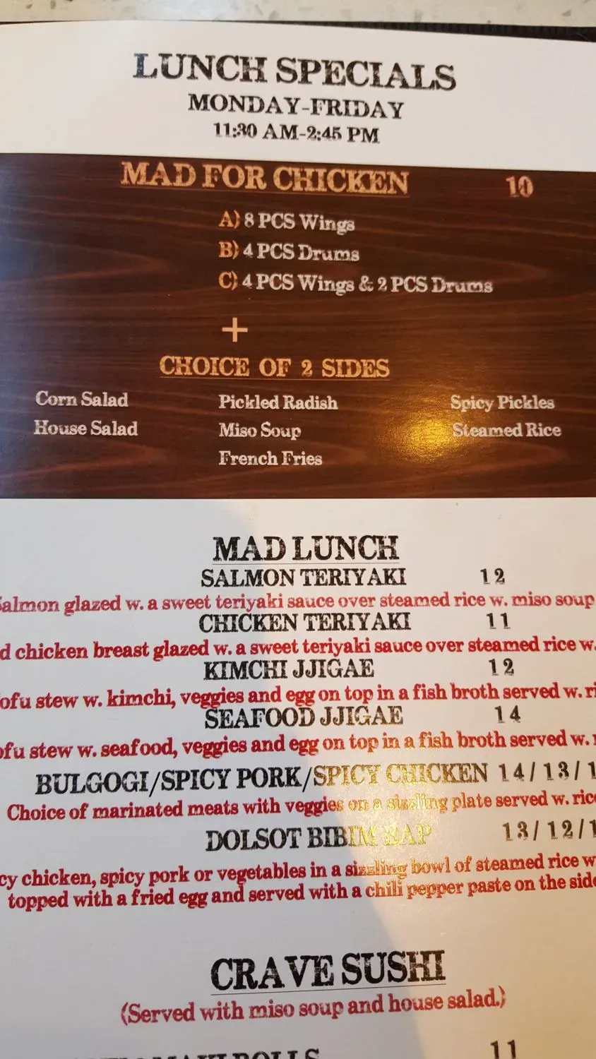 Menu 4