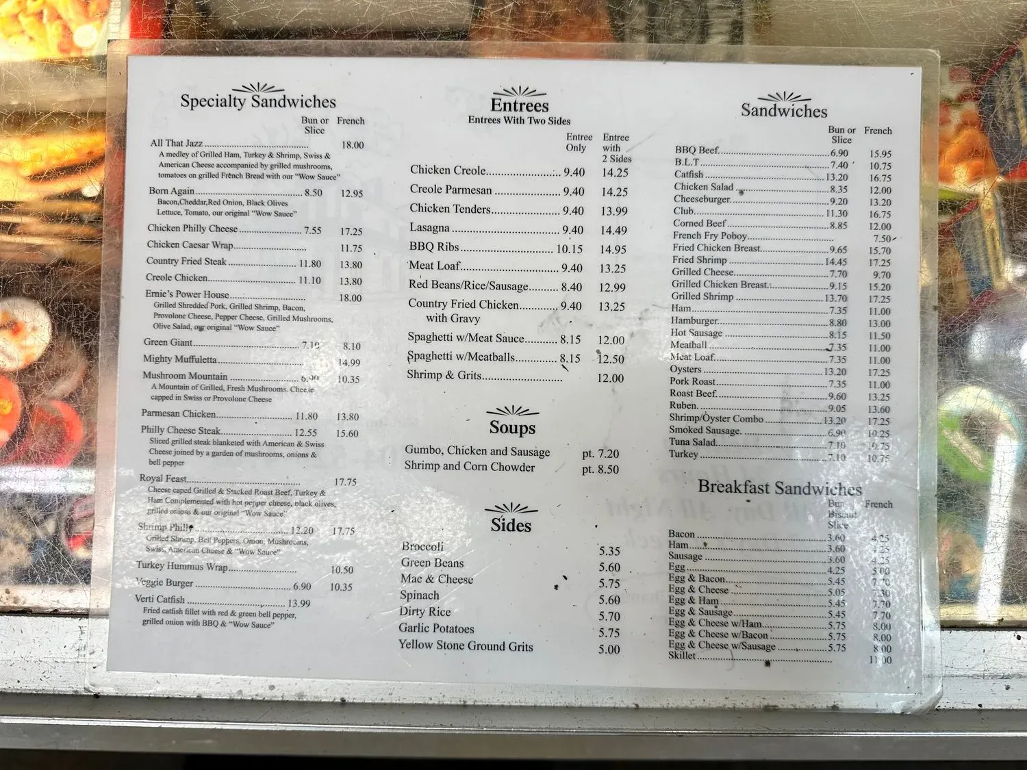 Menu 6