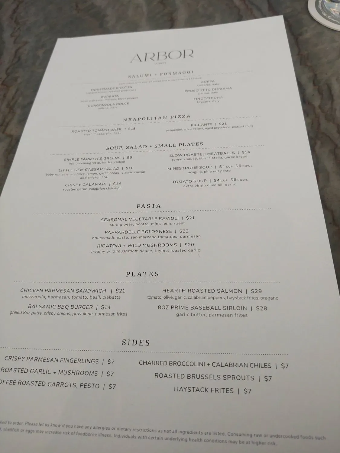 Menu 6