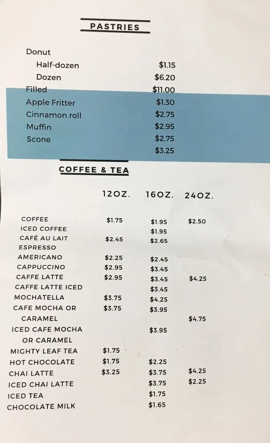 Menu 4