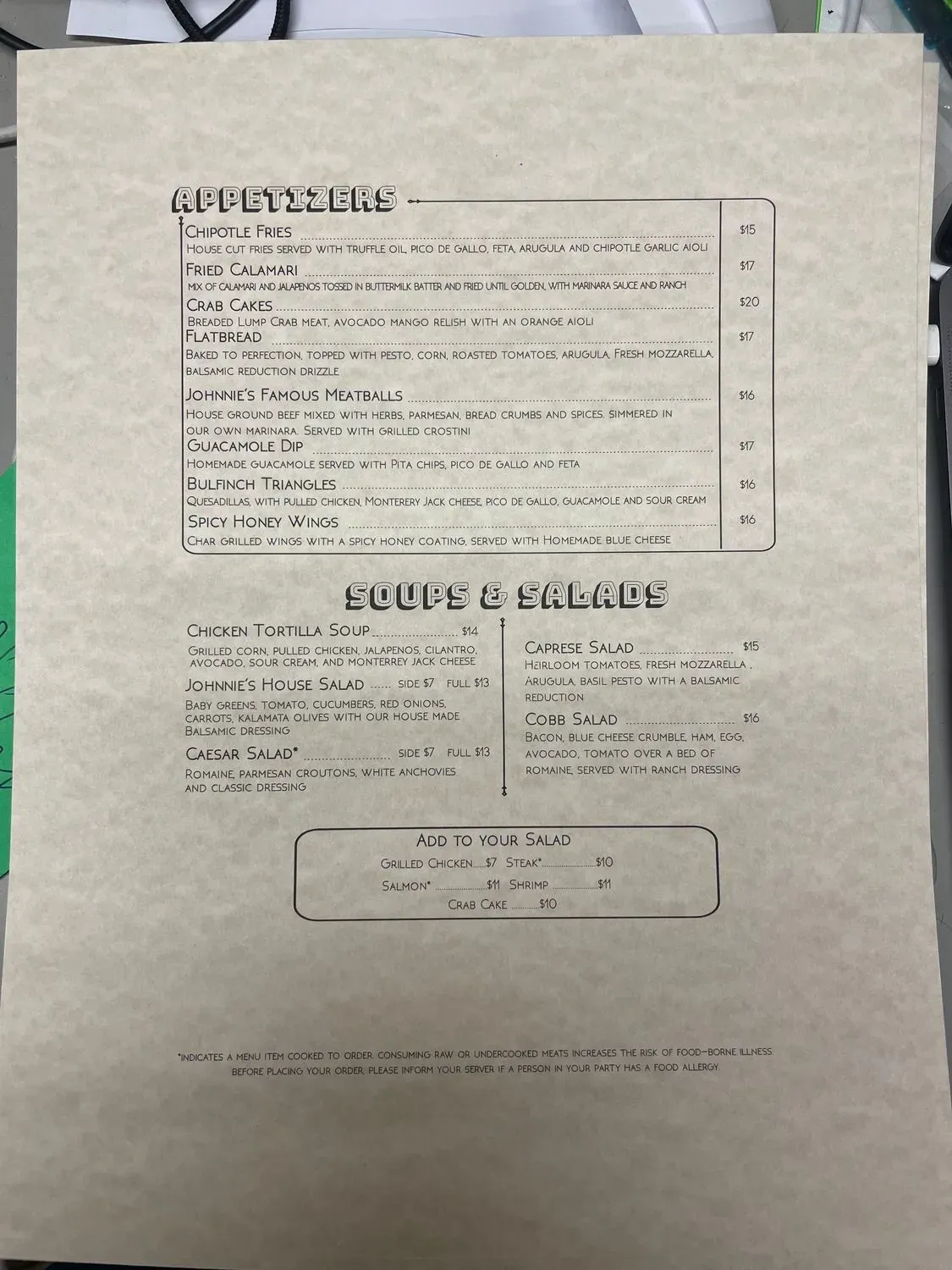 Menu 3