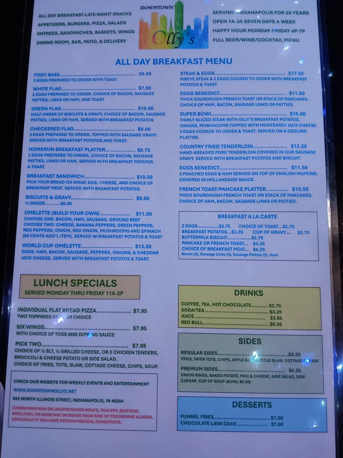 Menu 3