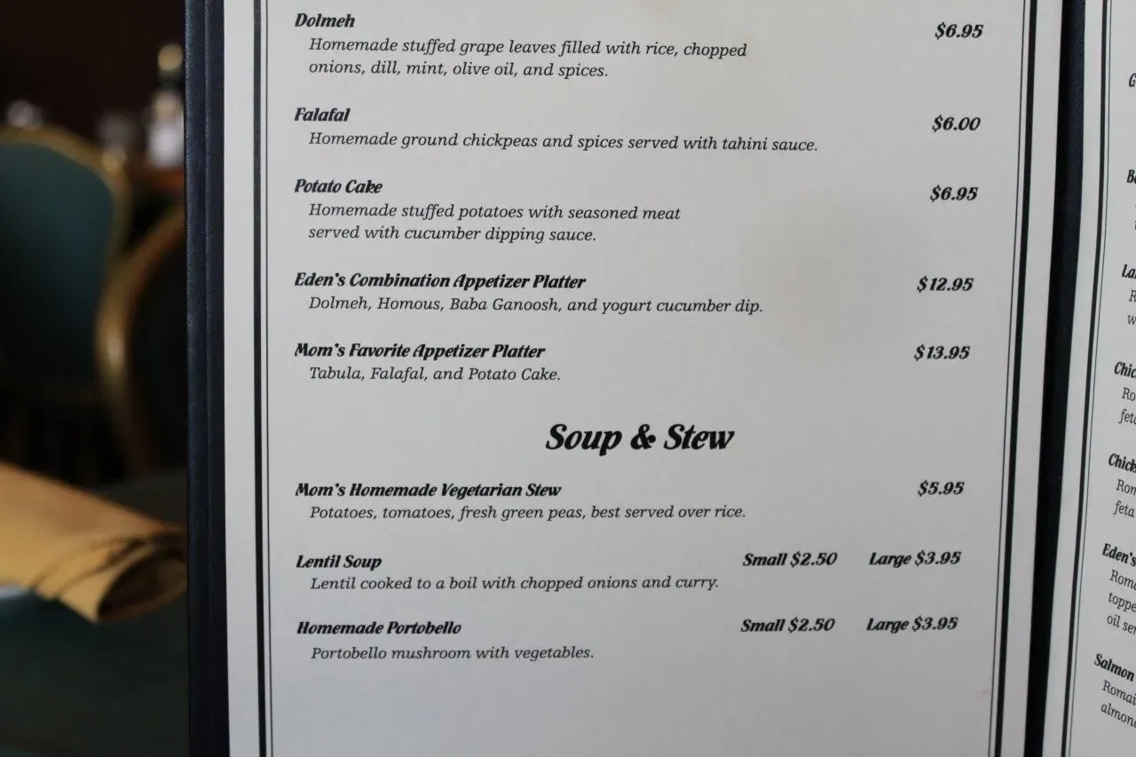 Menu 4