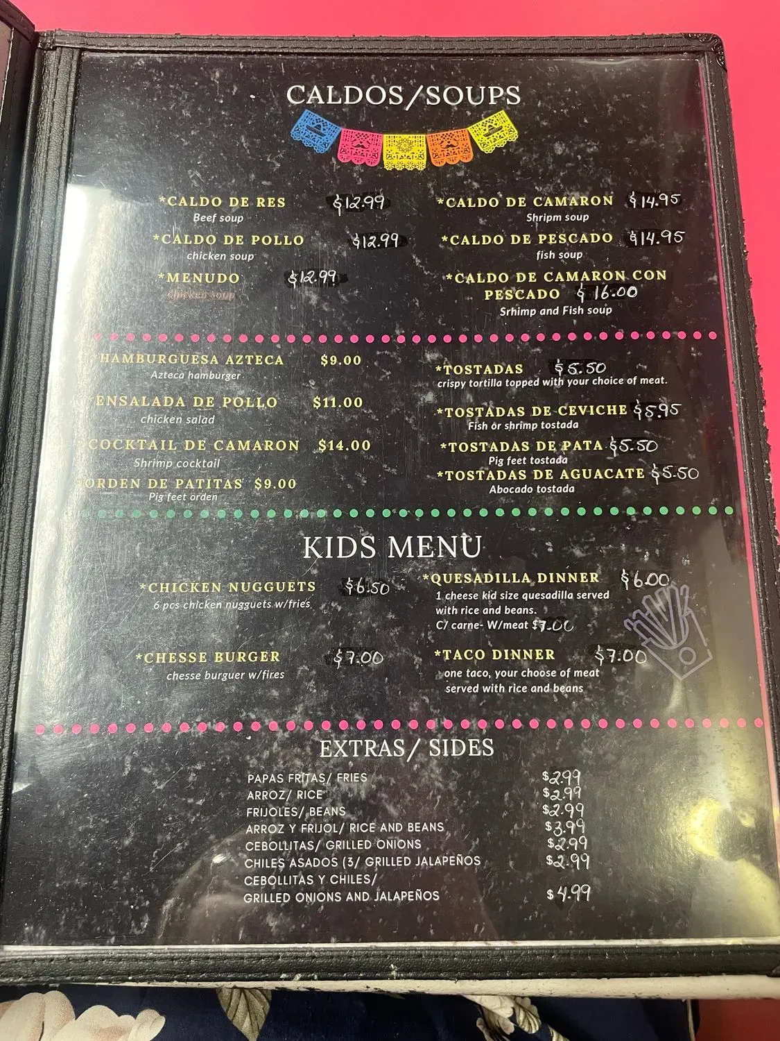 Menu 4