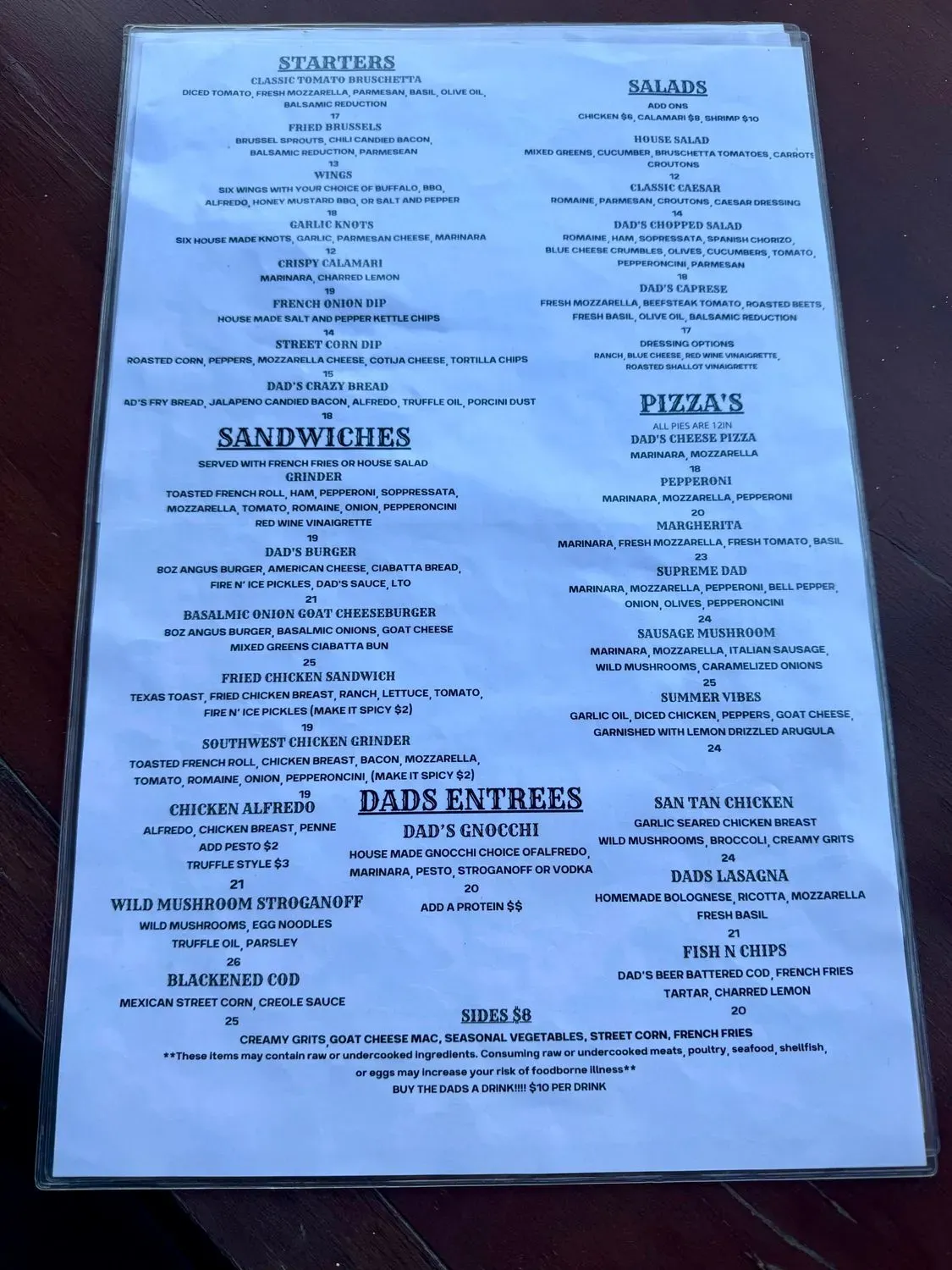 Menu 3