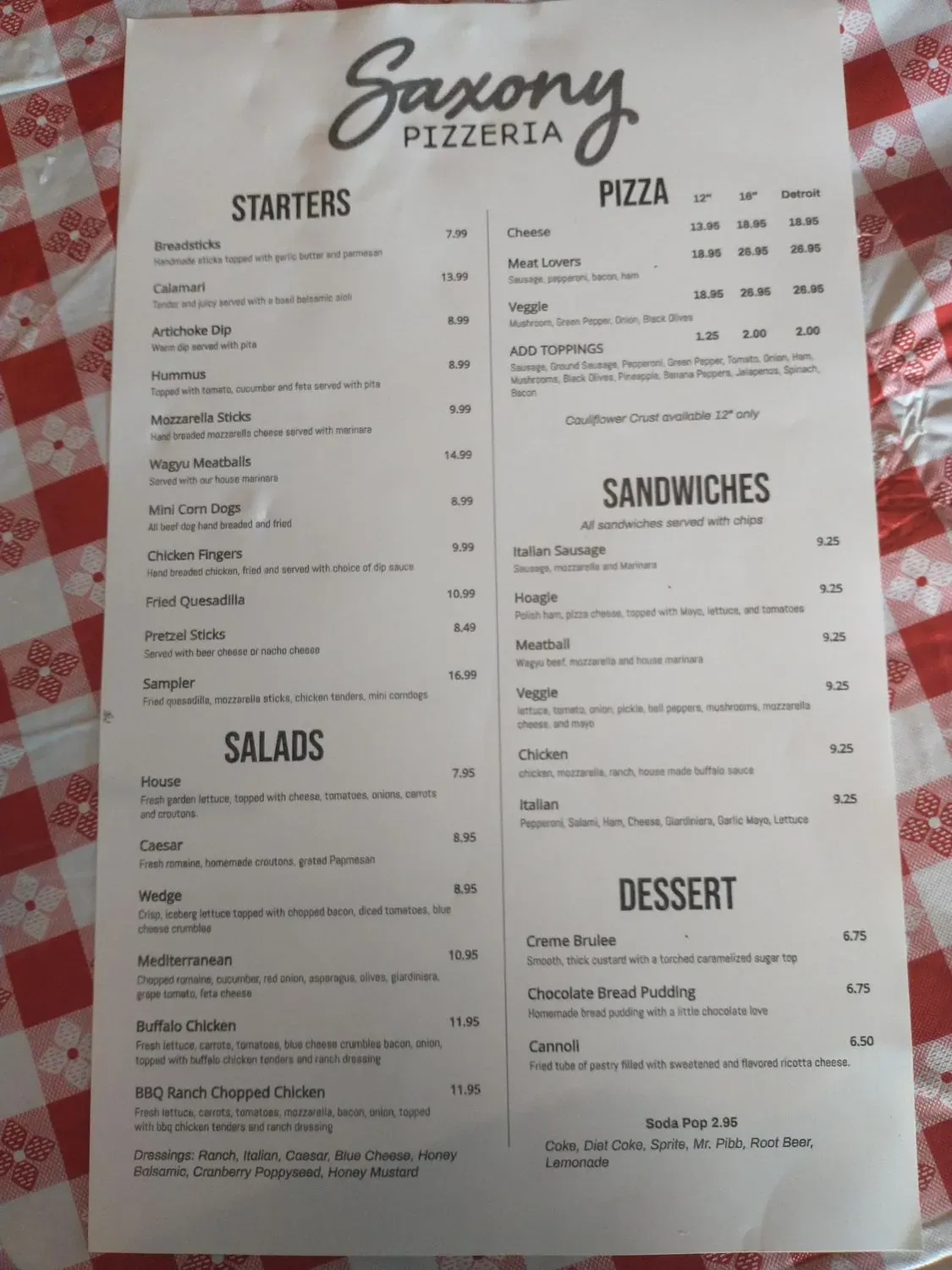 Menu 3