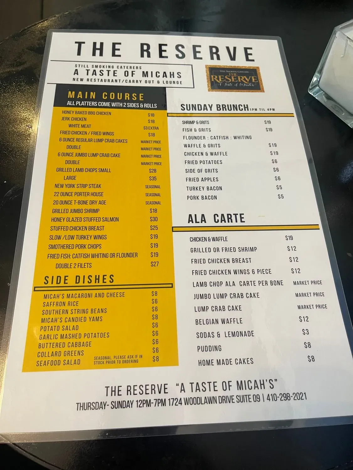 Menu 4