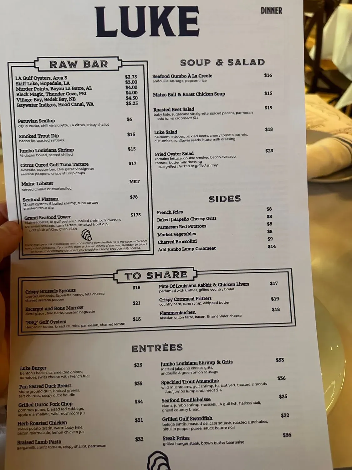 Menu 6