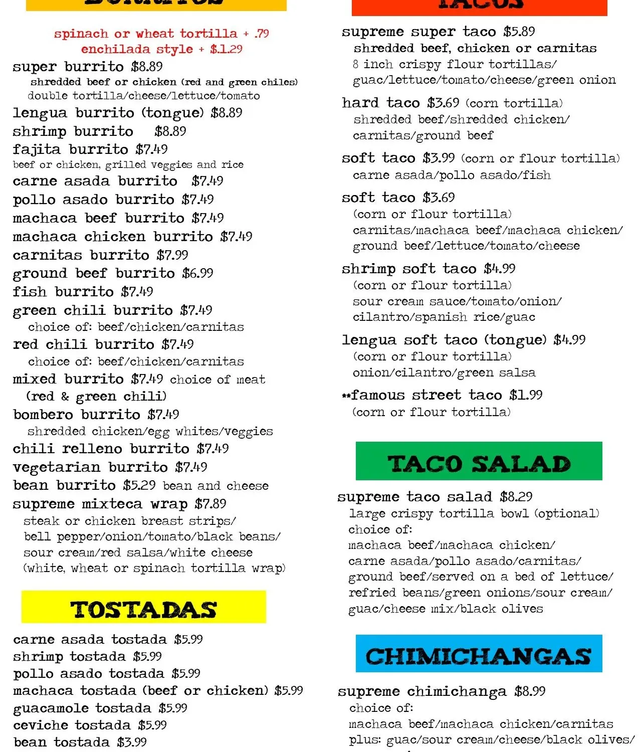 Menu 3