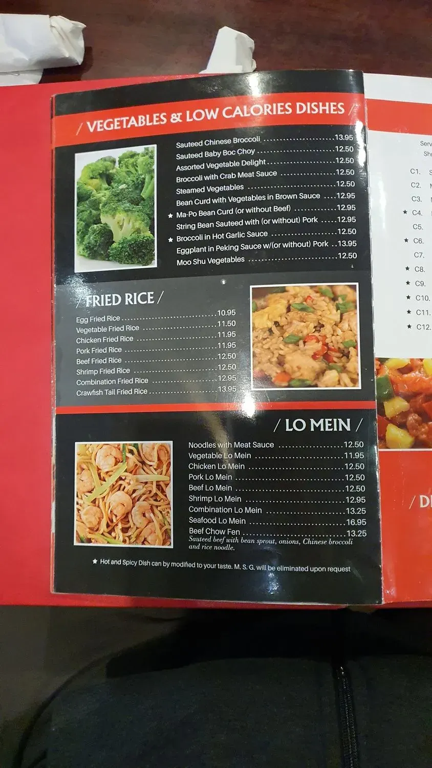 Menu 6