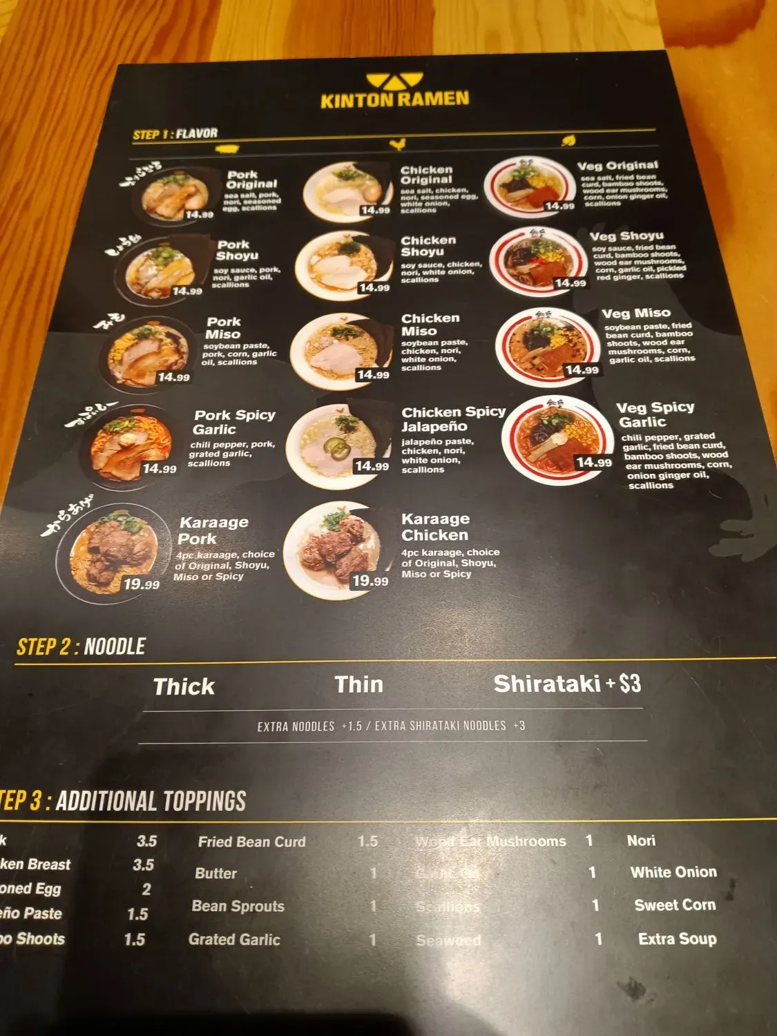 Menu 3