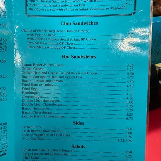 Menu 3