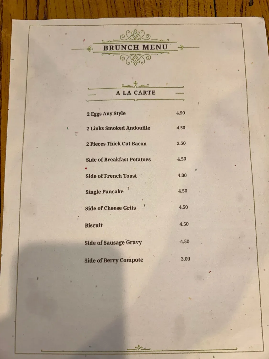 Menu 6