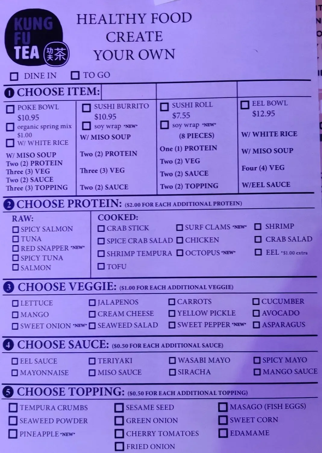 Menu 3